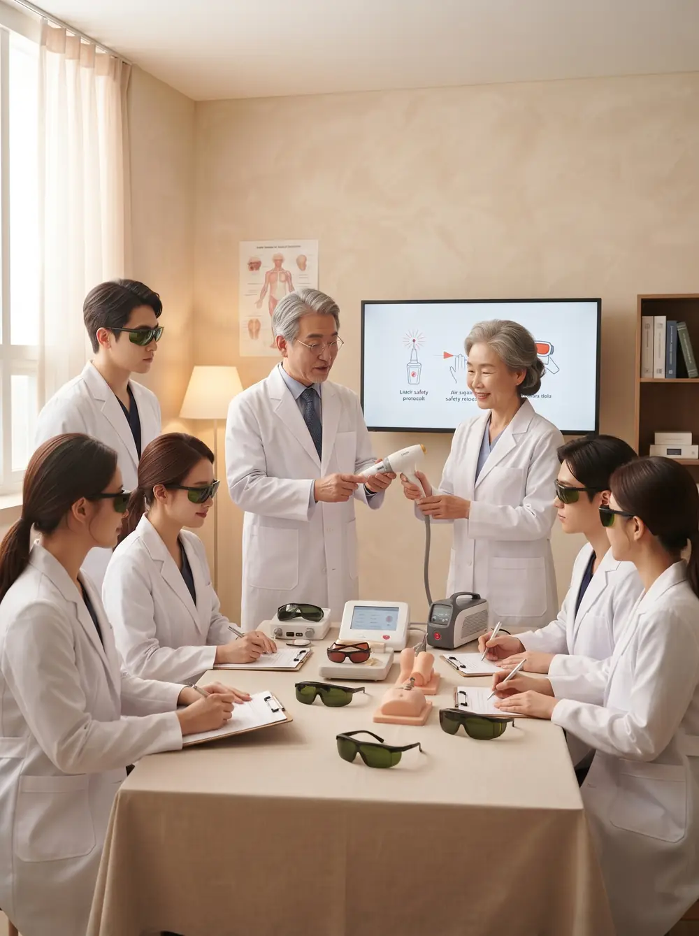 2022 · 전 의료진이 레이저 안전 교육 과정을 마쳤습니다